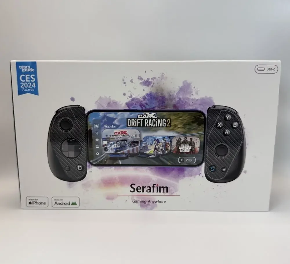 Serafim S3 USB-C Mobile Gaming Controller iPhone 15 16 17 Android Hall Effect